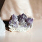Amethyst raw crystal cluster second option
