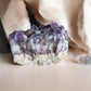 Amethyst raw crystal with layers