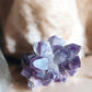Amethyst raw gemstone with pure points