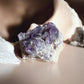 Big raw crystal cluster of amethyst