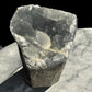 Black chalcedony raw crystal for root chakra support