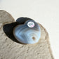 Druzy agate crystal heart with druzy