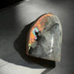 Eye-catching labradorite crystals with sunset flash patterns