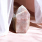 Guava Quartz Crystal Tower B front view