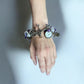 Handmade Lepidolite, Amethyst, Morganite, and Selenite Custom Watch