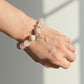 Handmade crystal bracelet for love, emotional healing, and growth