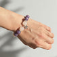 Handmade gemstone bracelet for emotional healing and calm