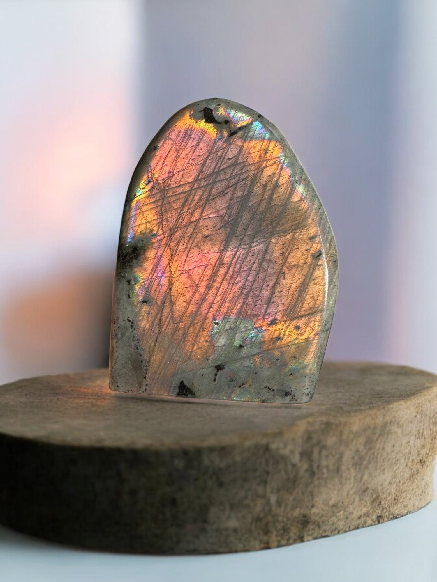 Labradorite free form crystal for protection and intuition