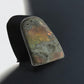 Labradorite free form crystal with vibrant yellow and orange flashes