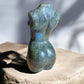 Labradorite goddess crystal figurine back side