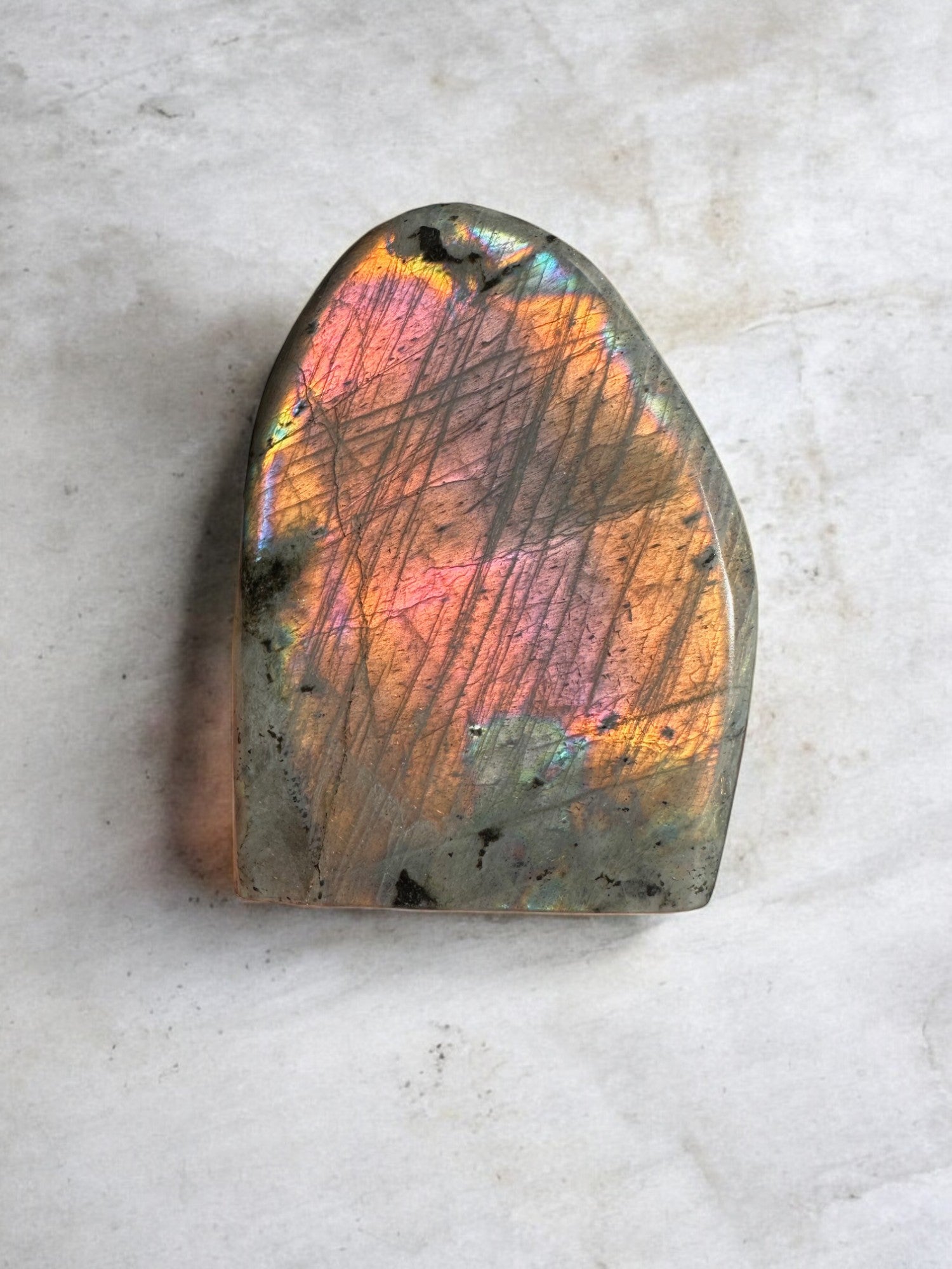 Labradorite sunset flash free forms for creative inspiration
