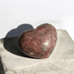 Natural Rhodochrosite heart-shaped crystal from Argentina