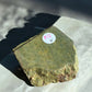 Ocean jasper crystal slab green colour back view