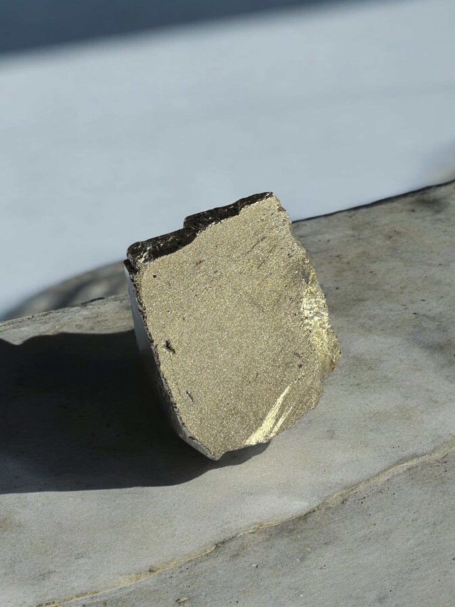 Peruvian Pyrite cubes with golden shine