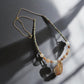 Pink aventurine, sun stone, jasper and solar quartz personalised necklace