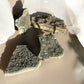 Prasiolite raw crystals