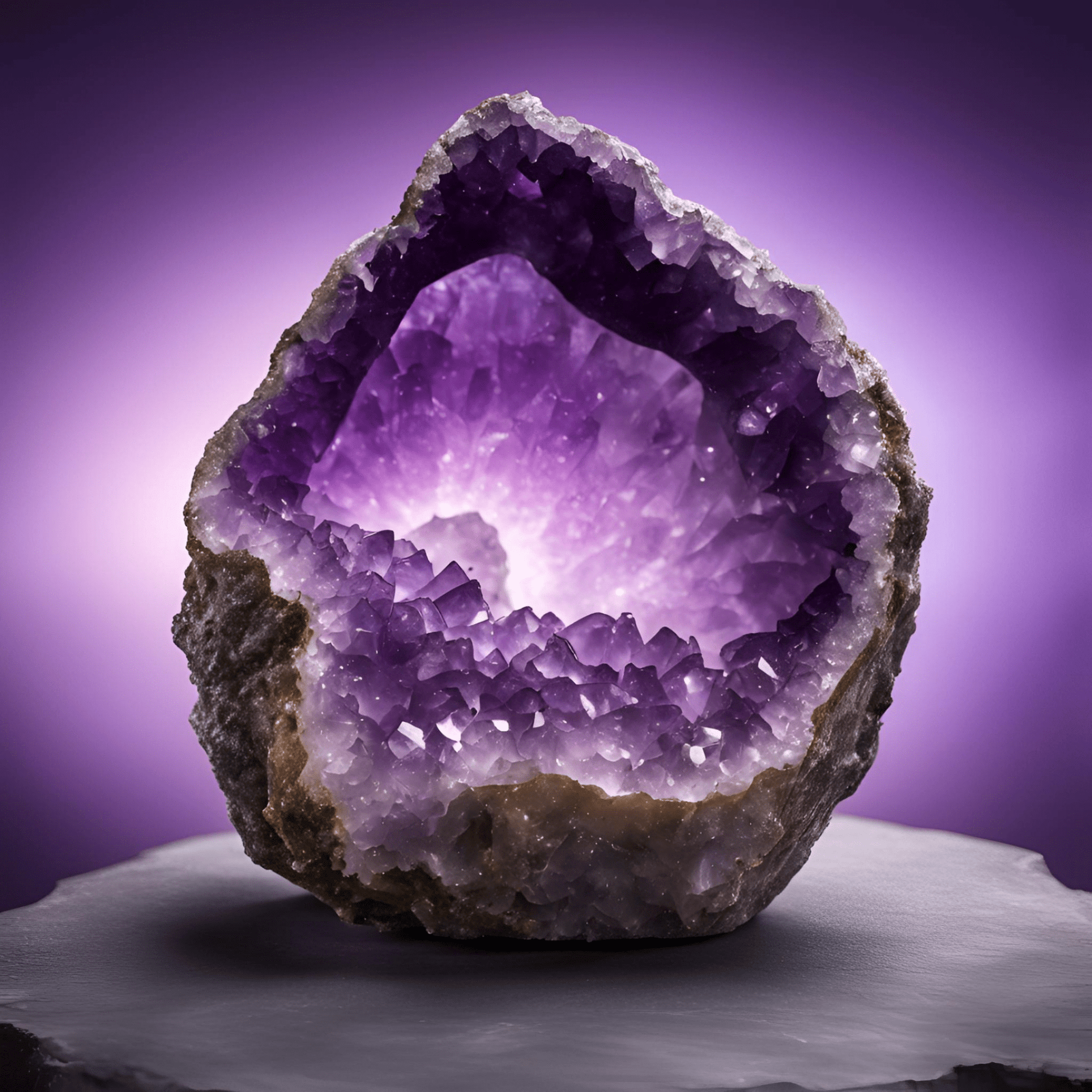 Printable Amethyst raw crystal digital wallpaper