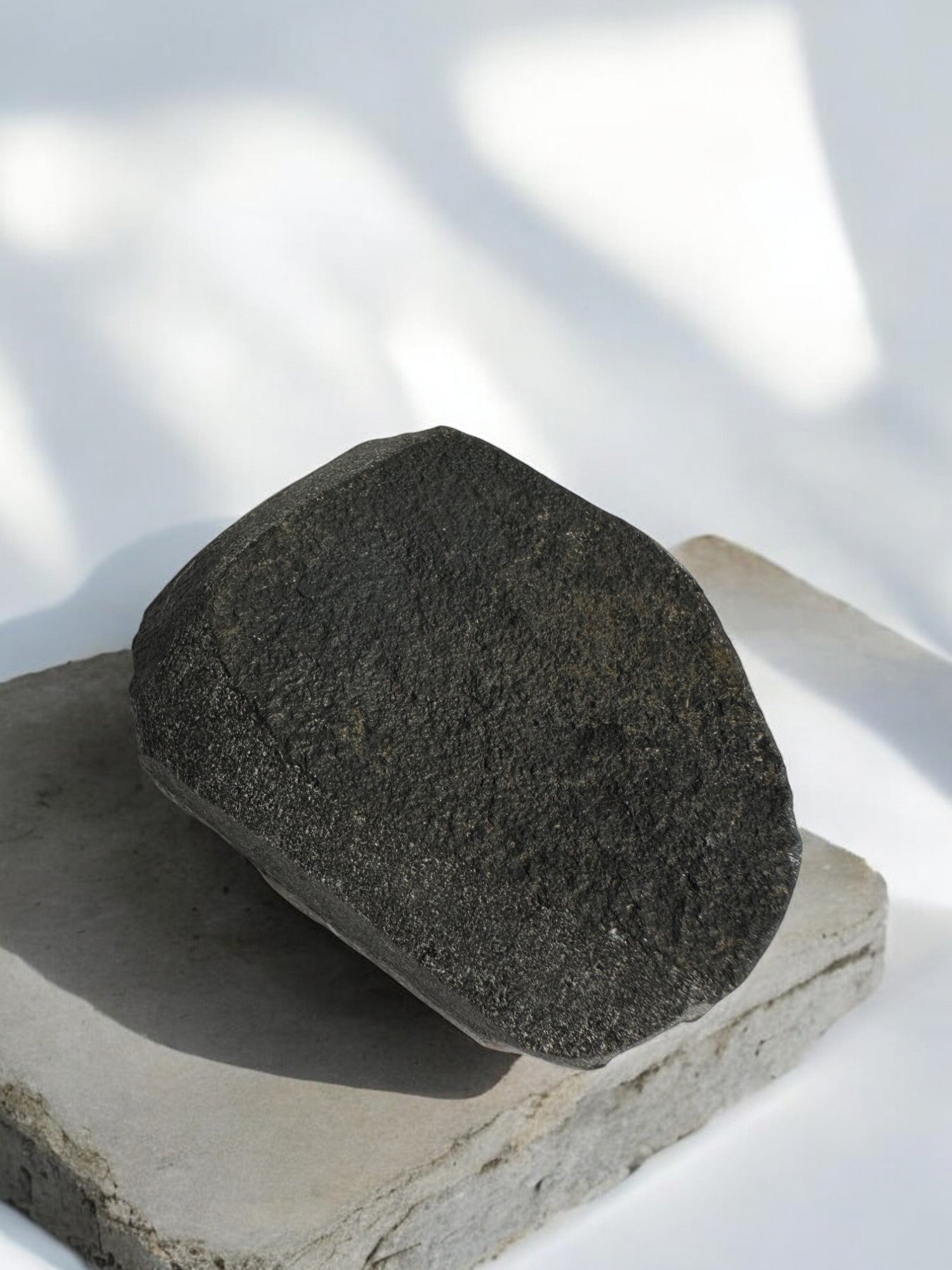Protective black chalcedony raw stones
