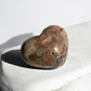Rare Rhodochrosite heart with a glossy finish from Argentina