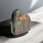 Raw labradorite free form with beautiful flashy crystals