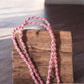 Rhodonite custom necklace