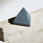Shungite pyramid crystal shape