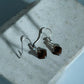 Smoky quartz statement earrings