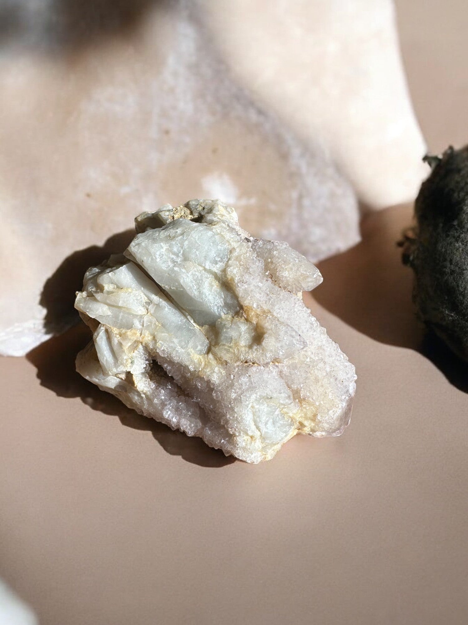 Spirit quartz raw crystal QB3