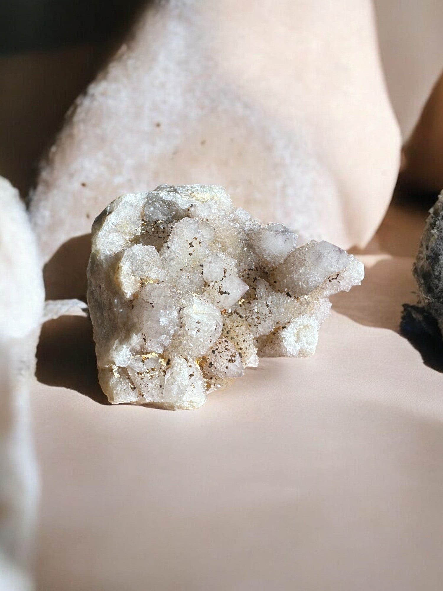 Spirit quartz raw crystal QB4