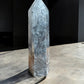 Tourmalinated quartz crystal tower A back view