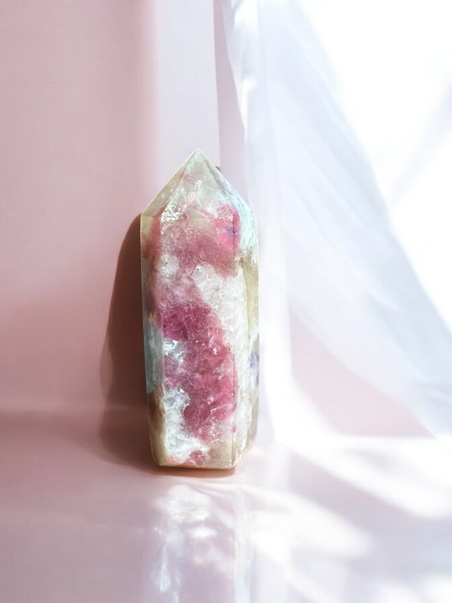 Unicorn stone crystal tower U2 front view