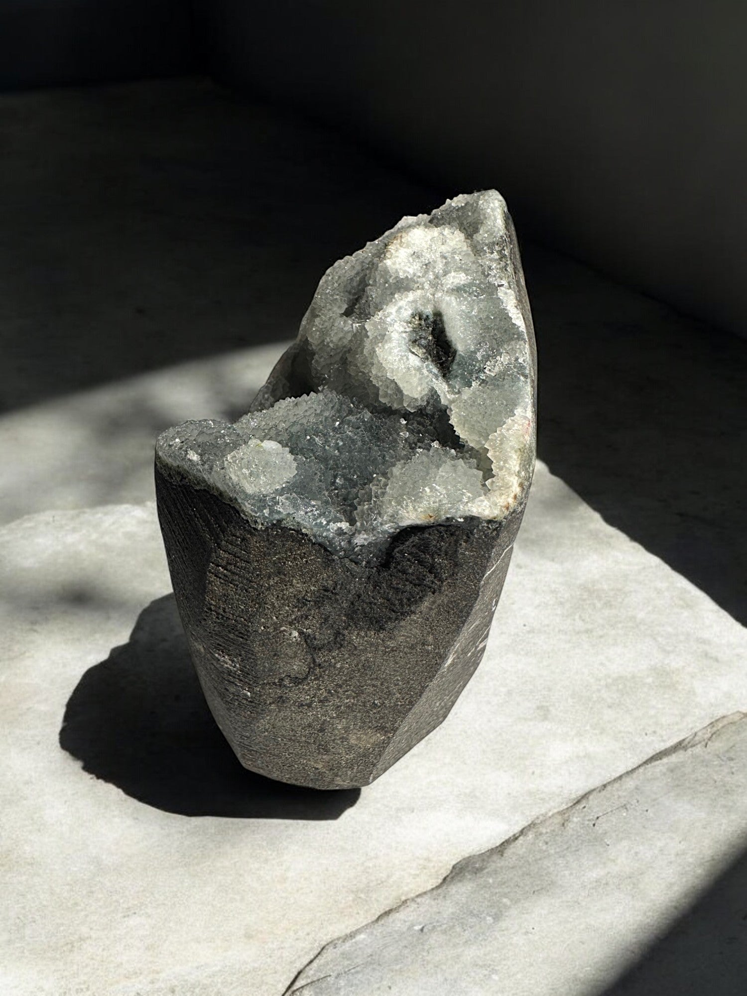 Unique black chalcedony crystal pieces for collectors