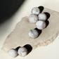 White agate mini crystal spheres