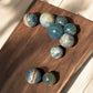 Blue onyx mini crystal spheres