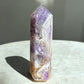 Chevron Amethyst Crystal Towers: The Stone of Spiritual Growth and Balance