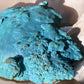 chrysocolla raw crystal big piece back view