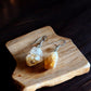 Other option of citrine crystal earrings