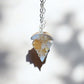 citrine crystal pendant option 4 on chain