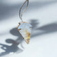 Citrine crystal pendant option 1 with chain