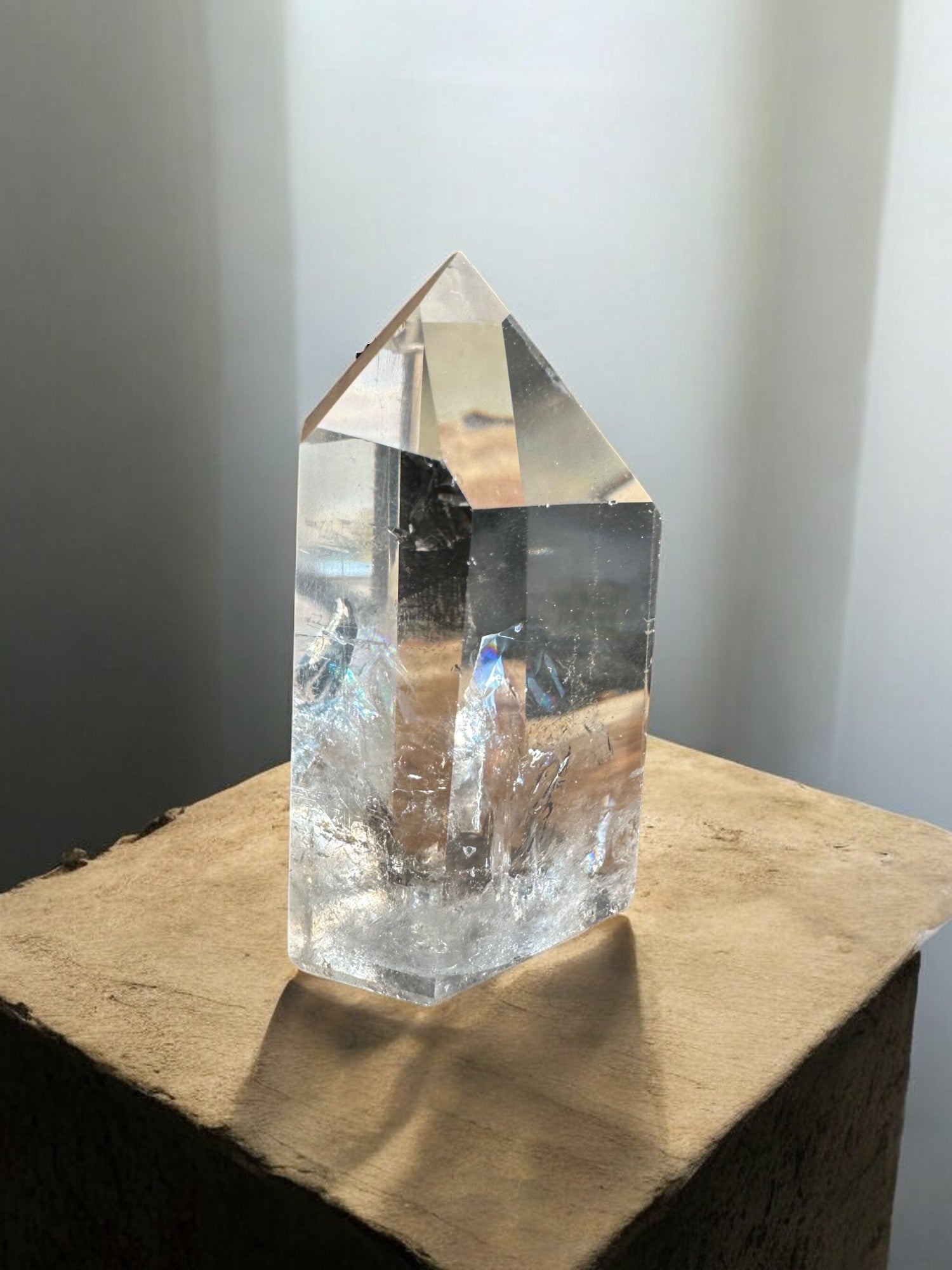Citrine crystal tower option A