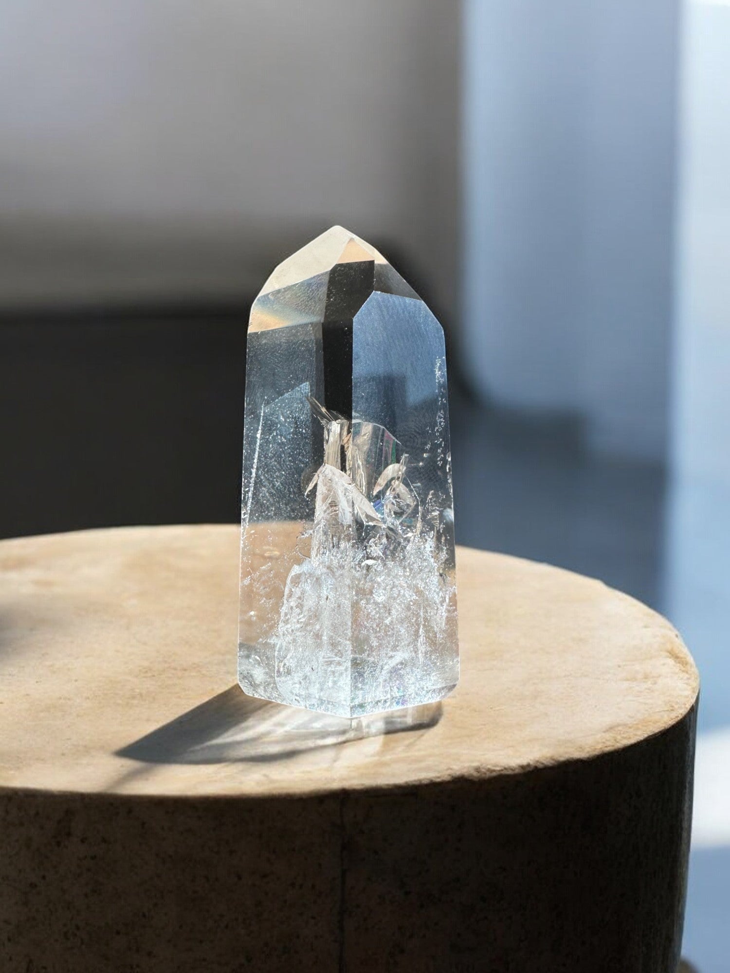 Citrine crystal tower option C5