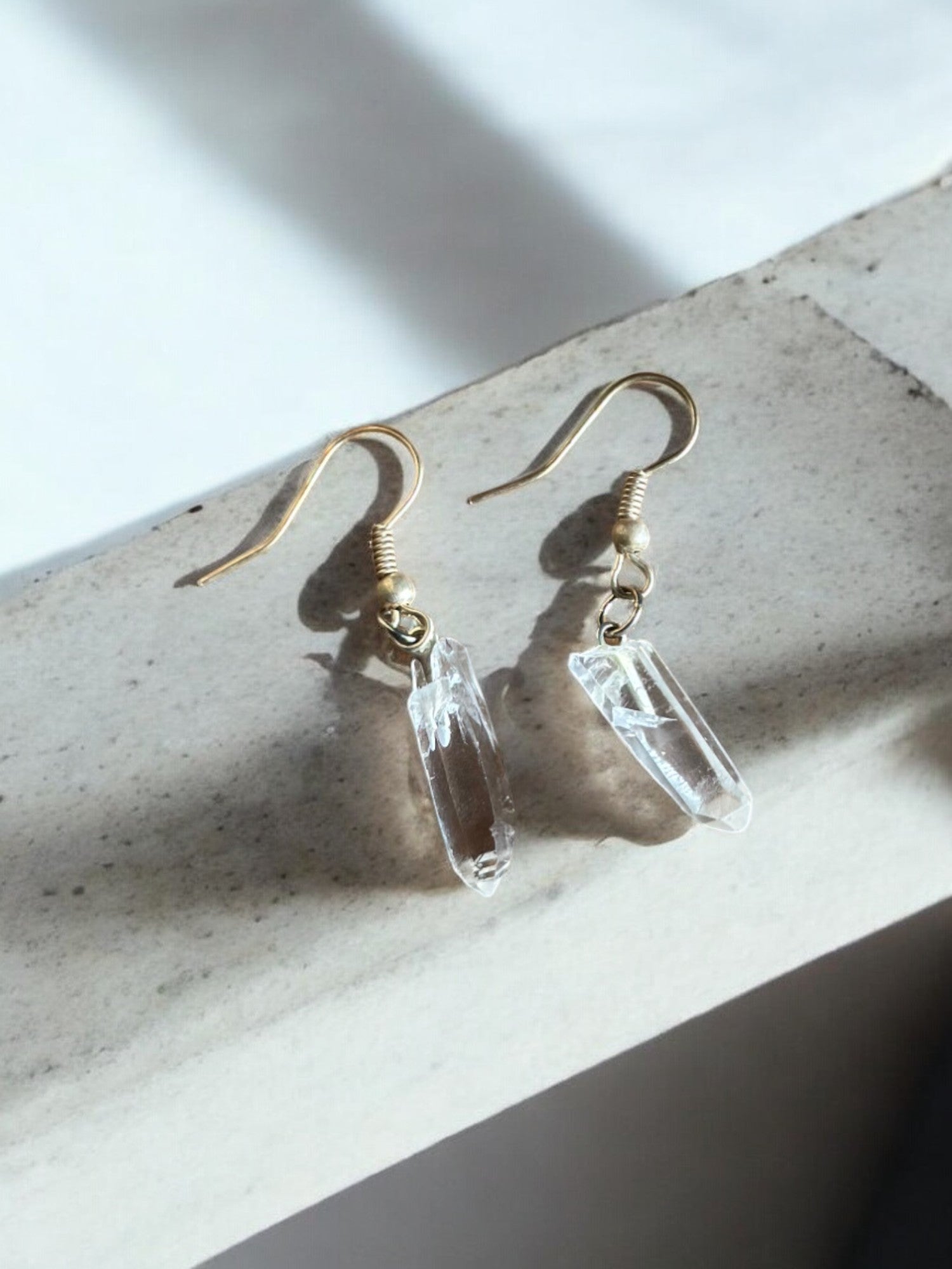 Clear quartz personalised jewellery