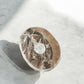 Clear quartz worry stone