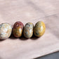 Crazy lace agate tumbled stones