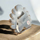 druzy agate crystal shape of a leaf