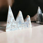 Flower agate mountain crystal decor