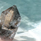 Garden quartz crystal tower back view