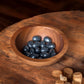 Hematite tumbled crystals
