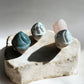 Ice cream crystal figurines