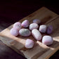 Kunzite tumbled crystals with B quality